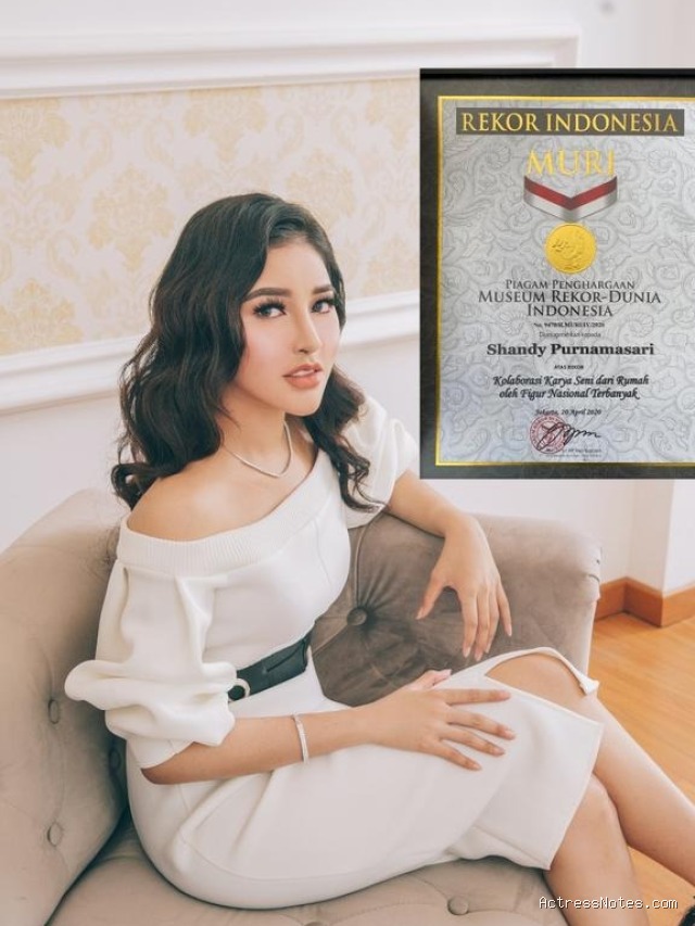 Biodata Shandy Purnamasari: Agama, Keluarga, Pacar, Fakta dan Karir