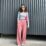 Photo by shopee.co.id - Dupe Celana Kain High Waist Wide Leg Han Hyo Joo di Moving Versi Murah