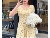 Photo by shopee.co.id - Pilihan Midi Dress Bunga Elegan Terinspirasi OOTD Kencan Aktris Drama China
