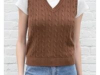 Photo by shopee.co.id - Pilihan Rompi Rajut Crop Top Yu Shuxin yang Cocok untuk Cuaca Panas Tropis