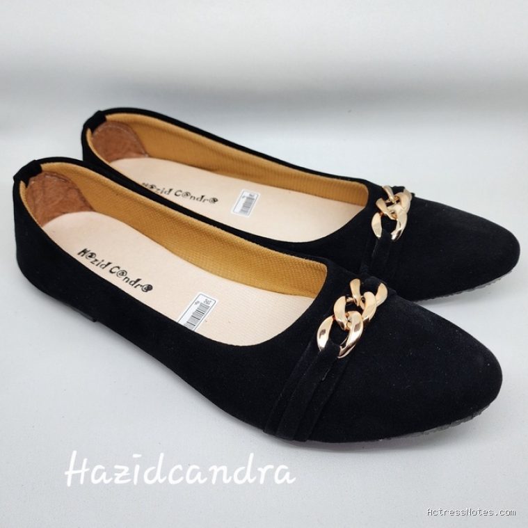 Brand Flat Shoes Balet Cantik Ujung Lancip yang Nyaman untuk Berdiri Lama