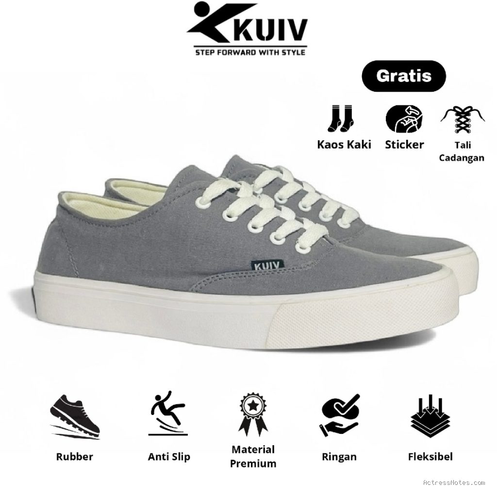 Brand Sepatu Kets Kanvas Klasik Sol Karet Teman Setia Karakter Pekerja Keras