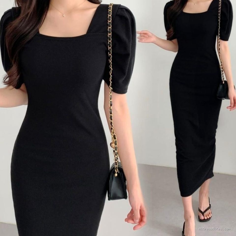 Photo by shopee.co.id - Dupe Gaun Terusan Rajut Bodycon yang Membentuk Siluet Ramping Sempurna