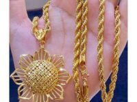 Photo by lazada.co.id - Dupe Kalung Rantai Tipis Liontin Berlian Imitasi Elegan K-Drama