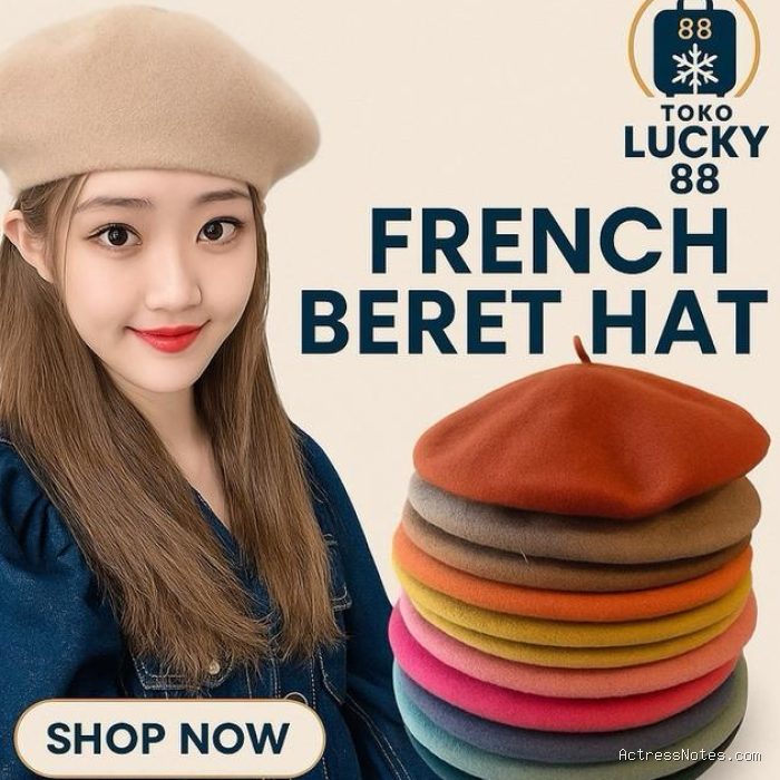Merk Topi Baret Hangat yang Dipakai Aktris Saat Adegan Hujan Salju Romantis