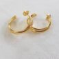 Photo by shopee.co.id - Pilihan Anting Lingkaran Emas Tipis Aksesori Wajib Wanita Modern K-Drama