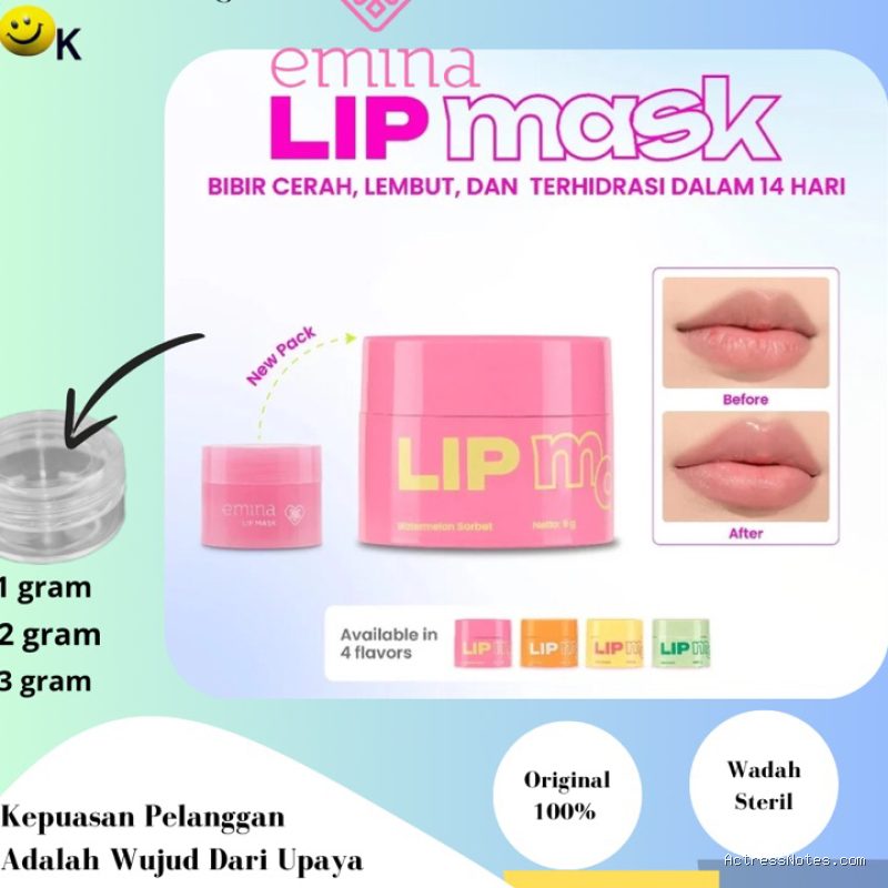Photo by shopee.co.id - Pilihan Masker Bibir Semalaman Solusi Bibir Mengelupas Akibat Lipstik Matte