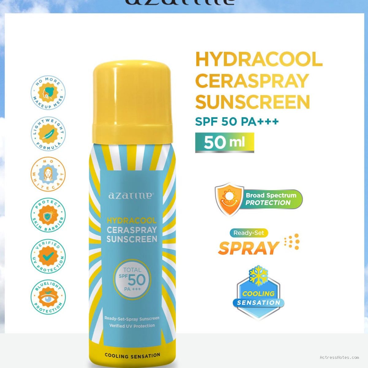 Photo by farmaku.com - Pilihan Sunscreen Ringan Tanpa White Cast Andalan Aktris Saat Syuting Terik