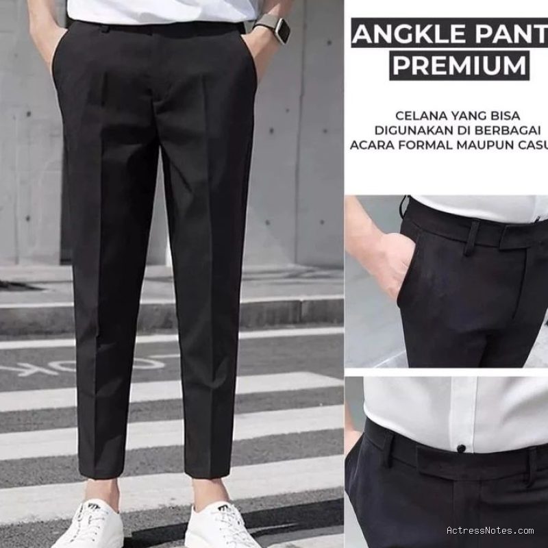 Photo by shopee.co.id - Rekomendasi Celana Bahan Potongan Lurus Rapi untuk Kerja Kantoran Harian