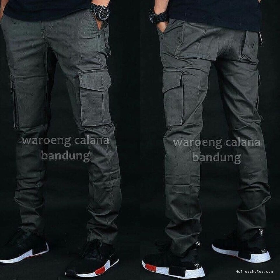Photo by shopee.co.id - Rekomendasi Celana Kargo Kasual Rapi Terinspirasi Gaya Jalanan Selebriti