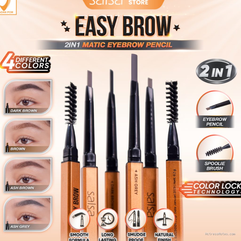 Photo by shopee.co.id - Rekomendasi Eyebrow Matic Ujung Tipis untuk Gambar Alis Serat Alami Aktris