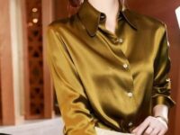 Photo by shopee.co.id - Rekomendasi Kemeja Satin Lembut Berkilau untuk Acara Makan Malam Mewah