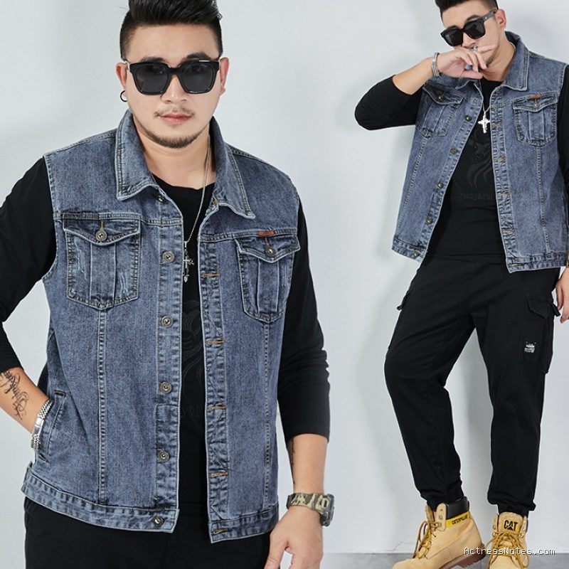 Photo by shopee.co.id - Rekomendasi Rompi Luaran Denim Gaya Anak Band Terinspirasi Drama Remaja