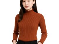 Photo by shopee.co.id - Rekomendasi Sweater Rajut Kerah Tinggi Hangat Terinspirasi Karakter Penulis