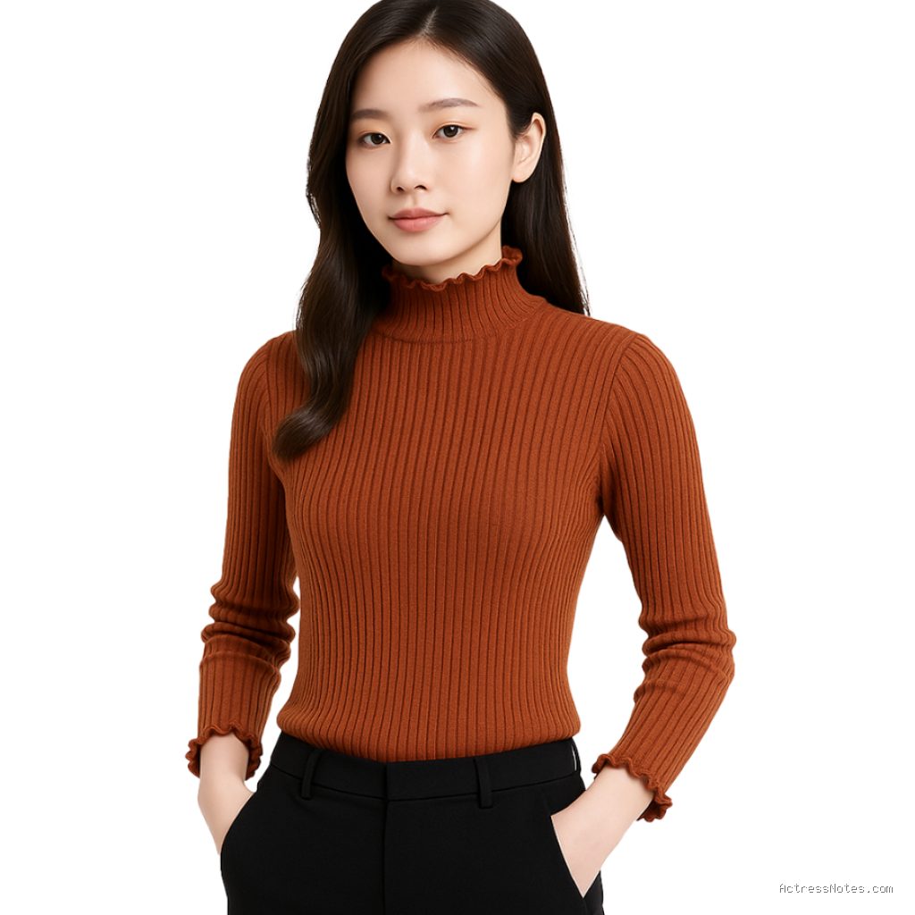 Photo by shopee.co.id - Rekomendasi Sweater Rajut Kerah Tinggi Hangat Terinspirasi Karakter Penulis