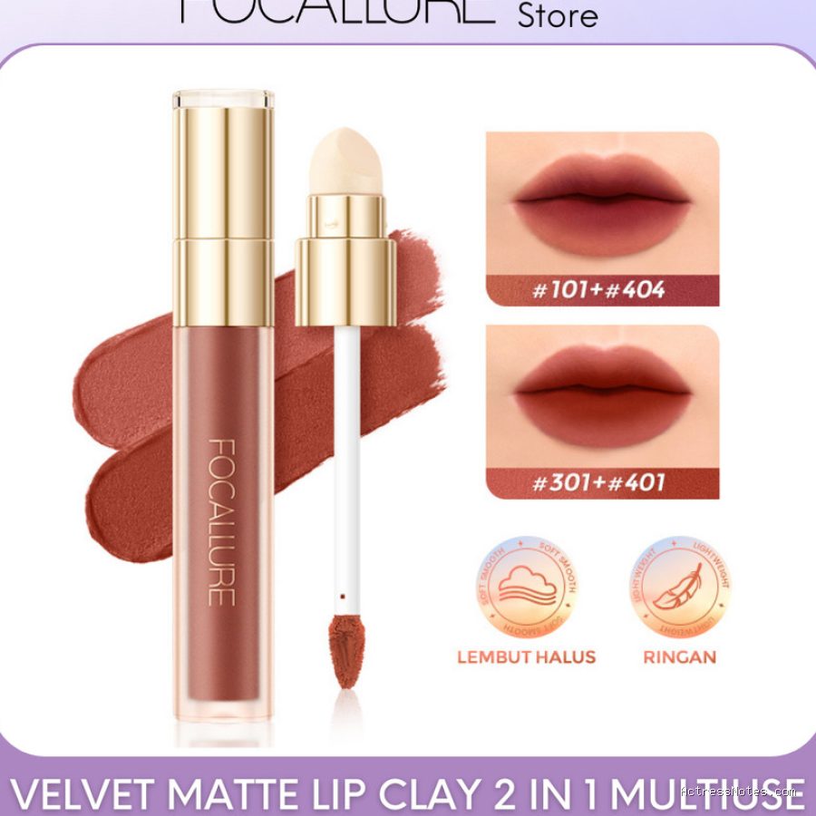 Shade Lip Clay Velvet Lembut yang Bikin Garis Bibir Tersamarkan Rapi