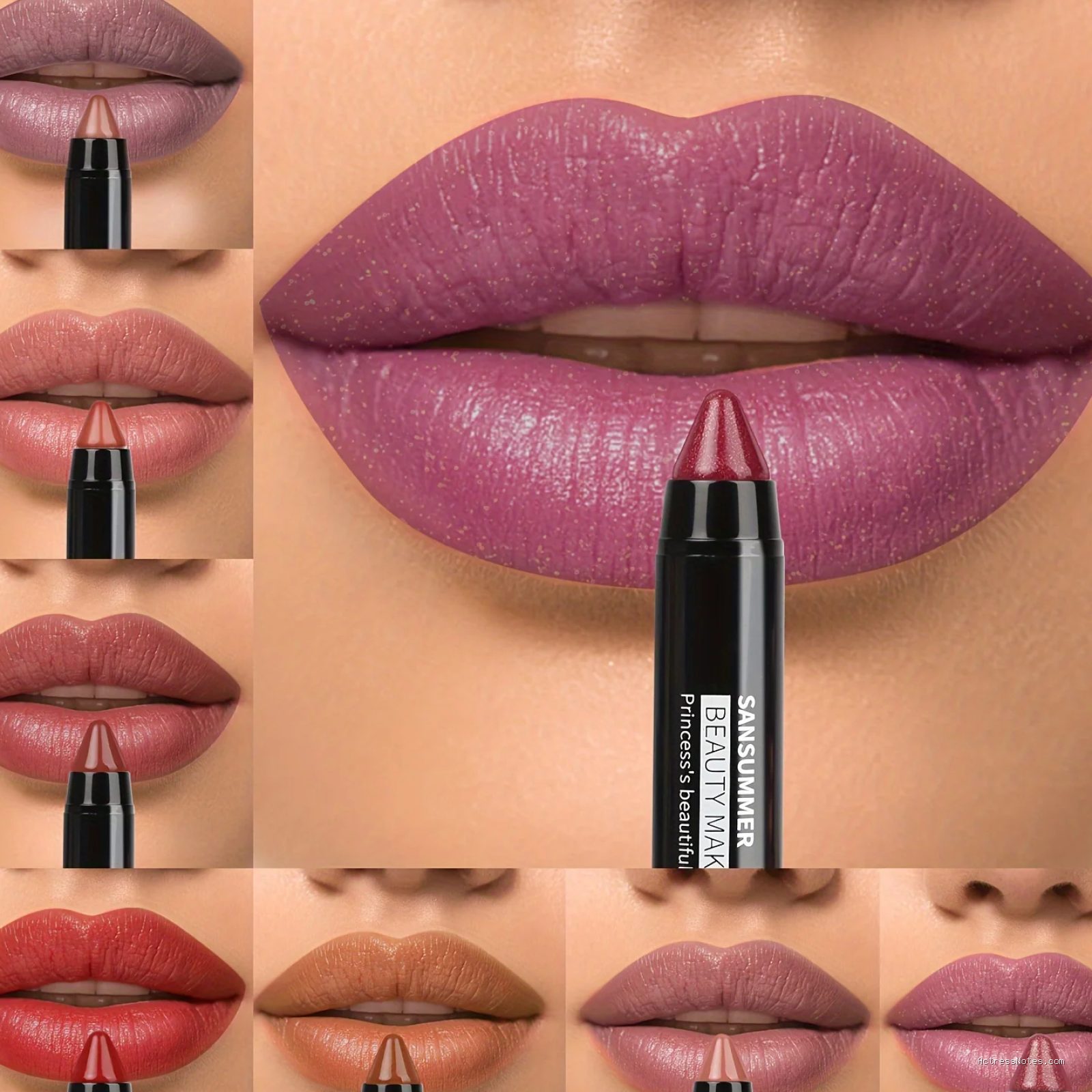 Shade Lip Crayon Praktis Sekali Poles untuk Touch Up Kilat di Mobil